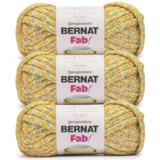 3 Pack Bernat® Fab!™ Yarn